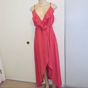 Maxi Coral Dress
